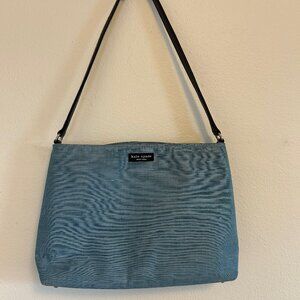 Kate Spade Vintage Denim Shoulder Bag with Leather Strap